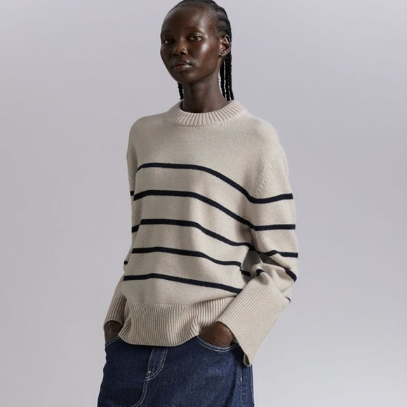 & Other Stories Sweaters - & Other Stories Women's Wool Knit Sweater in Beige Size S - NWT $140